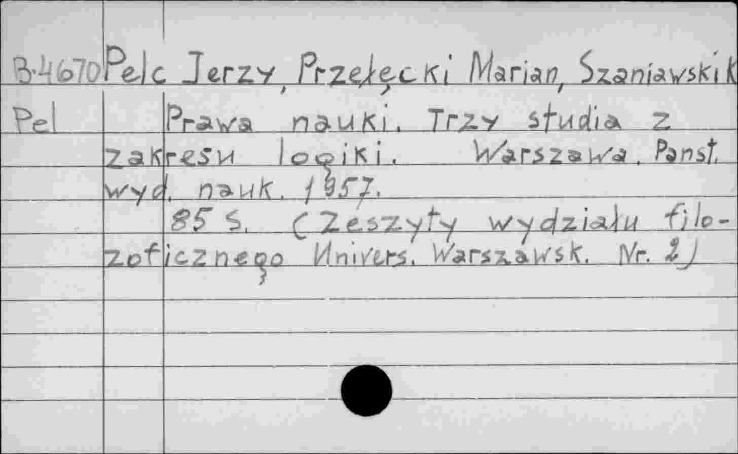 ﻿	P	J crxv	PrZ.eJ'&cKi IMar'ian Szani-wsKi к
Li			na-uKi, Trzv	z
		r£SK i	OPJ K i,	Vv^ir528t^. Ar^t
		, n к K.	^Zz	
	7 r	S.	Q ‘Ze^-Z.yty wy ajziedu	“fjio-
		/С2 neoû	Ит/и?' й£аг*х»1/$!С	iVr. 4Z	